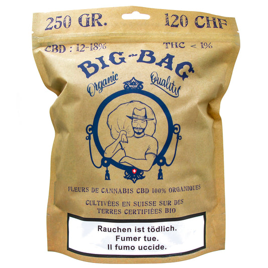 Big Bag Organic Quality CBD 250gr