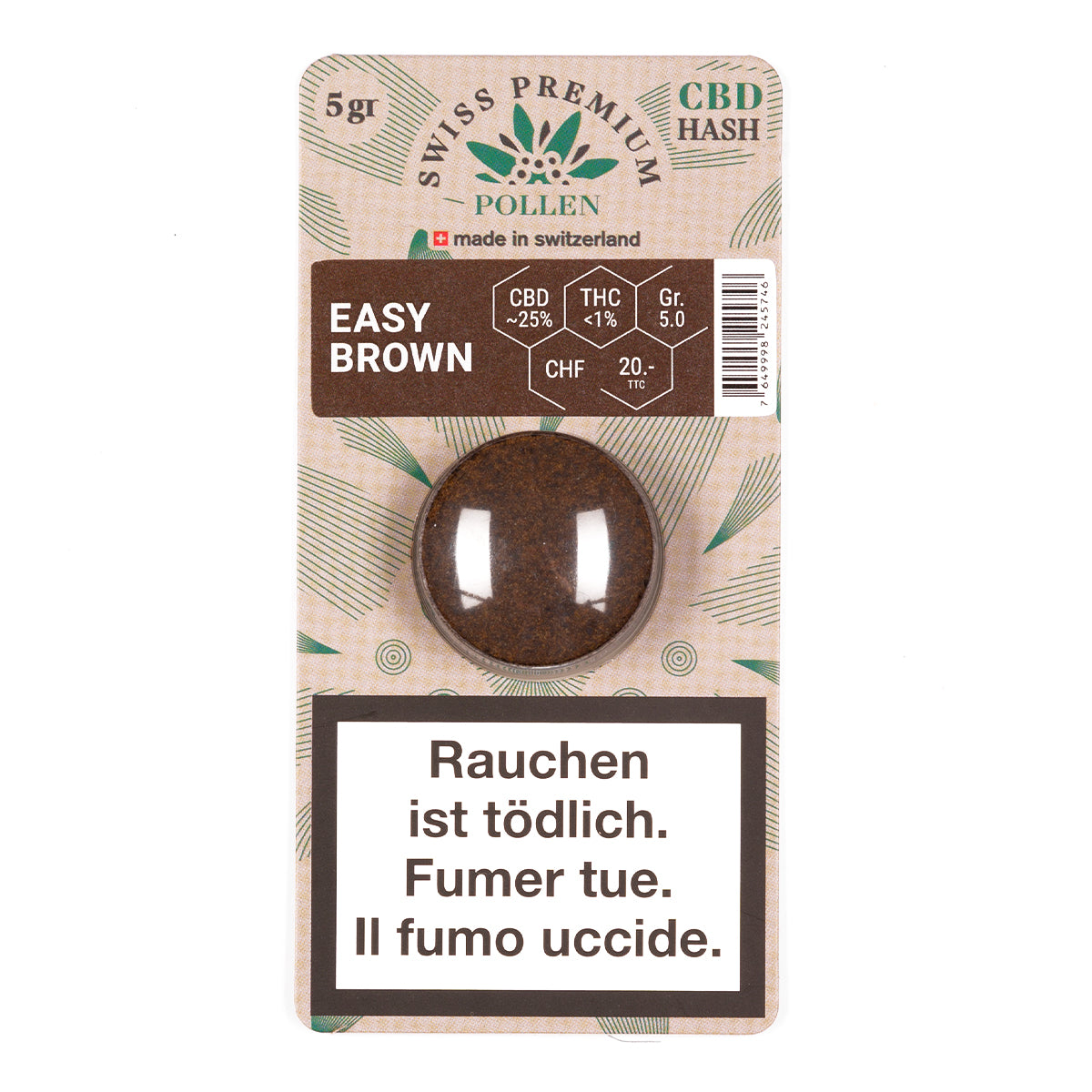 Swiss Premium Pollen Easy Brown 5g