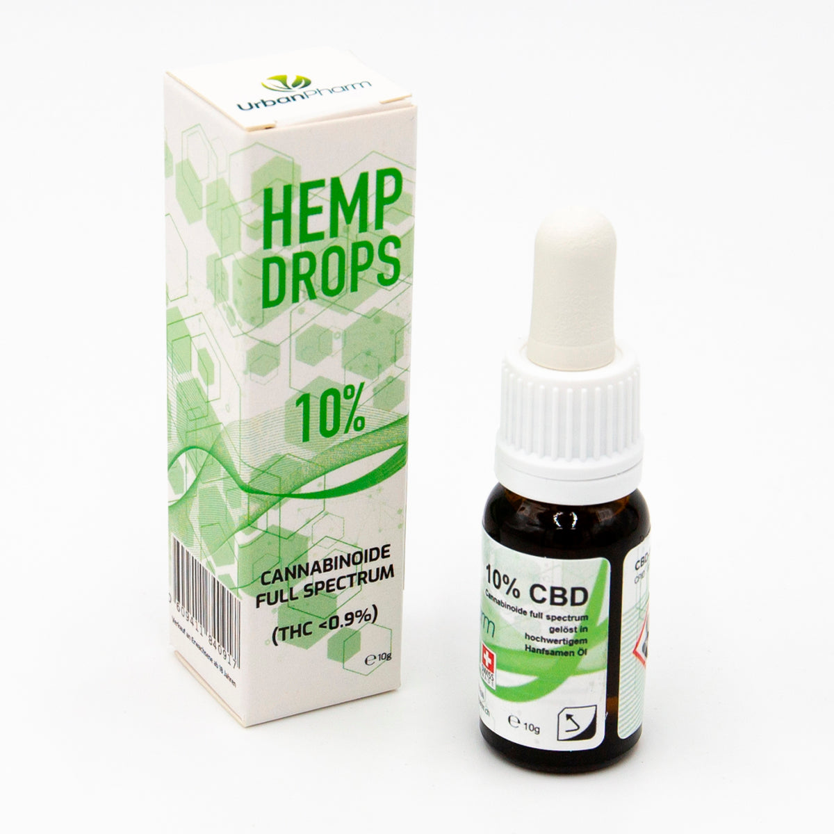 Urban Pharm Hemp Drops 10%