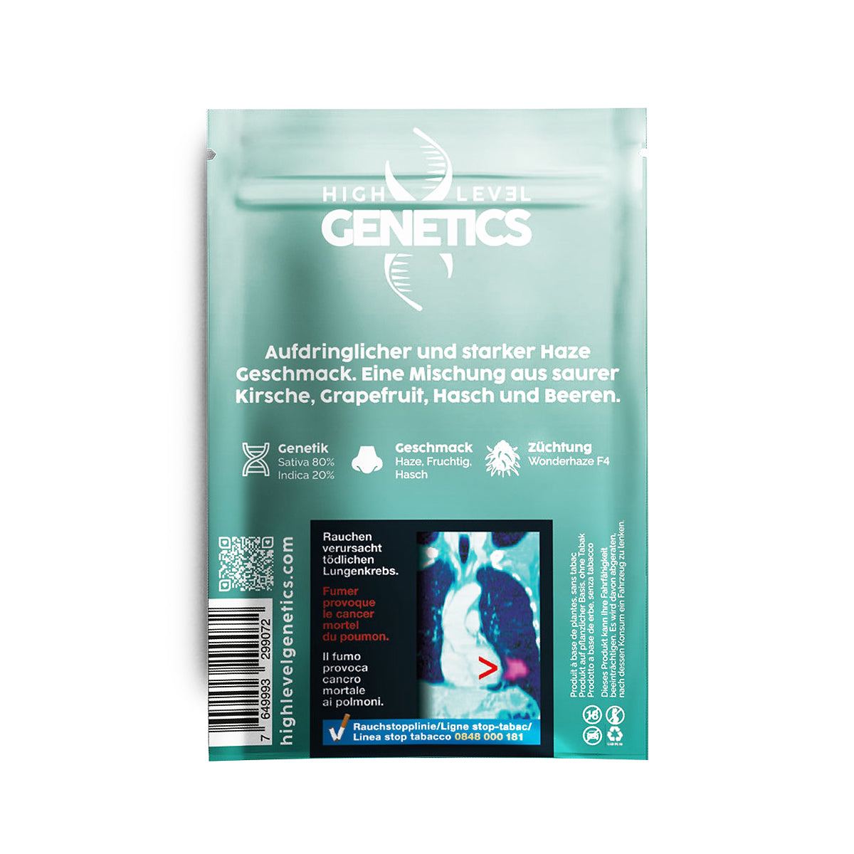 High Level Genetics Wonderhaze Indoor 2g