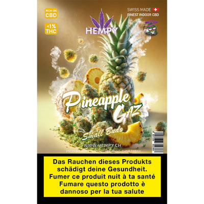 Hempy Pineapple Gaz Indoor Small Buds 25g
