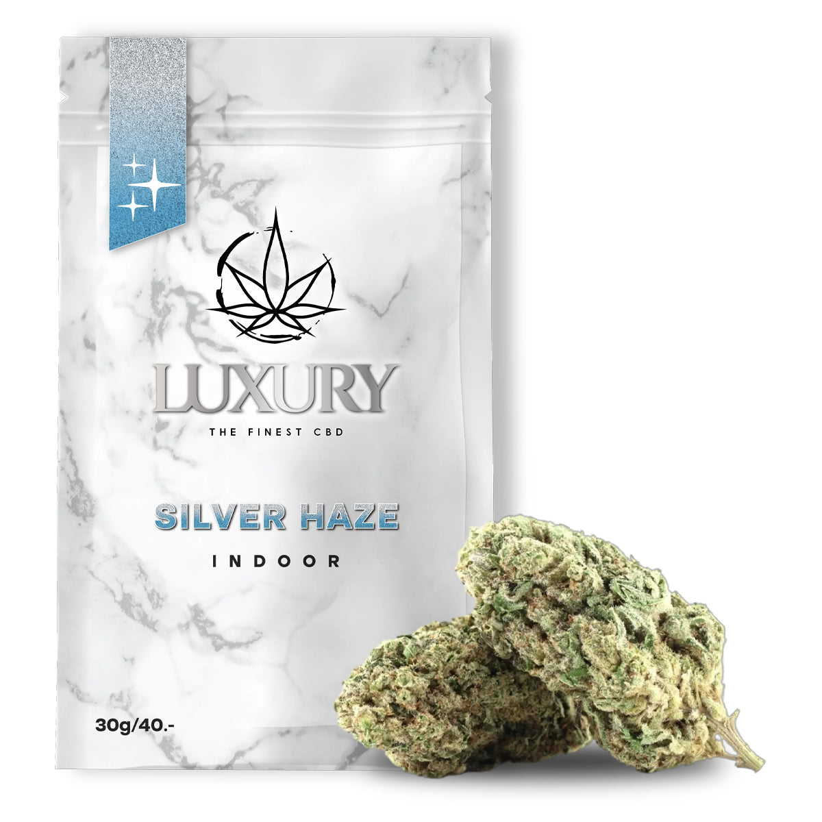Luxury Silver Haze Indoor 30g