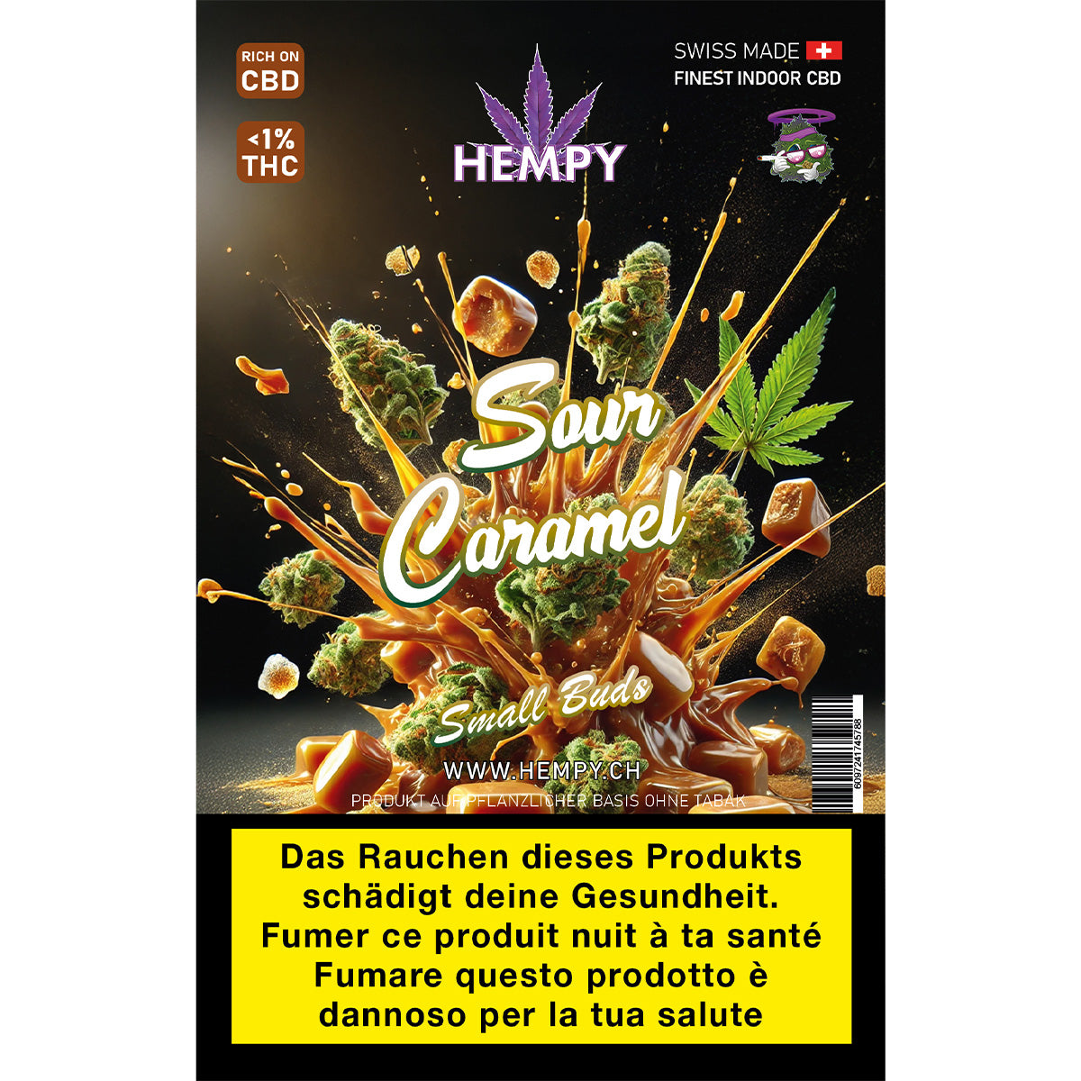 Hempy Sour Caramel Indoor Small Buds 25g