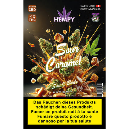 Hempy Sour Caramel Indoor Small Buds 25g