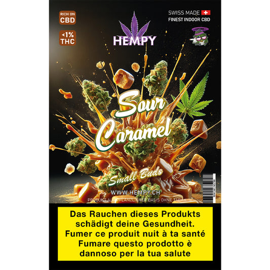Hempy Sour Caramel Indoor Small Buds 25g